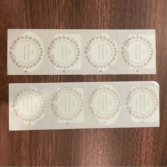 Mrs. Grossman's Stickers Vintage 1981 Thought Bubbles Blurbs Speech Scrapbooking - Picture 4 of 5